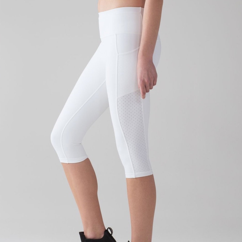 Lululemon Mind Over Miles Crop Leggings Size 4
